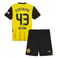 Borussia Dortmund Jamie Bynoe-Gittens #43 Domaci Dres za djecu 2024-25 Kratak Rukav (+ Kratke hlače)